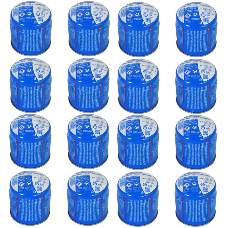 کپسول گاز 190 گرمی پارسیران مدل c 200 بسته 16 عددی