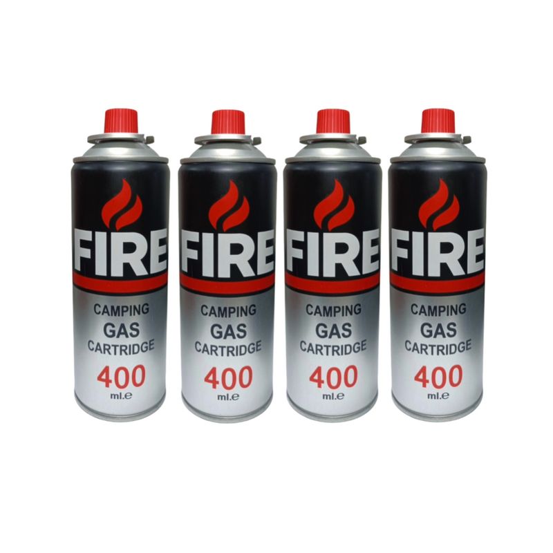 کپسول گاز 400 گرمی مدل فایر بسته 4 عددی