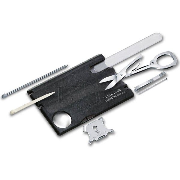 کیت ابزار ویکتورینوکس مدل swiss card nailcare کد 07240t3