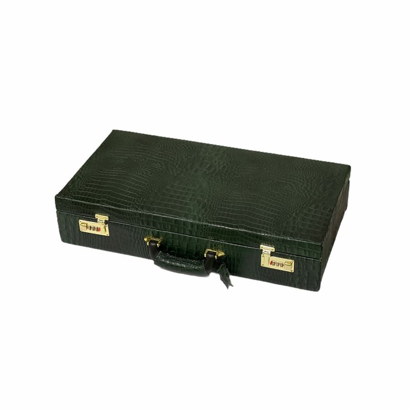 کیف شطرنج مدل چرم طبیعی کروکودیل